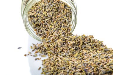 Kurutulmuş lavanta bitkisel çay