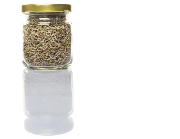 Dried Lavender Herbal Tea — Stock Photo, Image