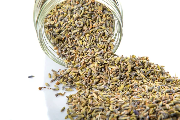 Kurutulmuş lavanta bitkisel çay