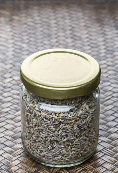 Kurutulmuş lavanta bitkisel çay