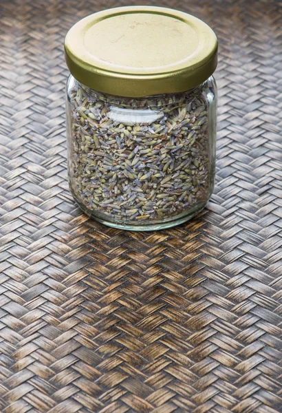 Kurutulmuş lavanta bitkisel çay