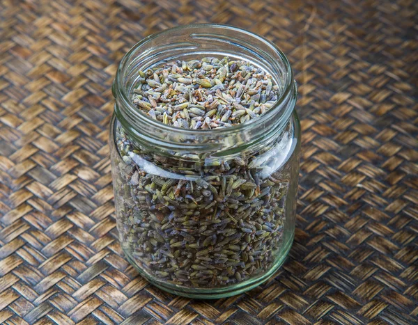 Kurutulmuş lavanta bitkisel çay