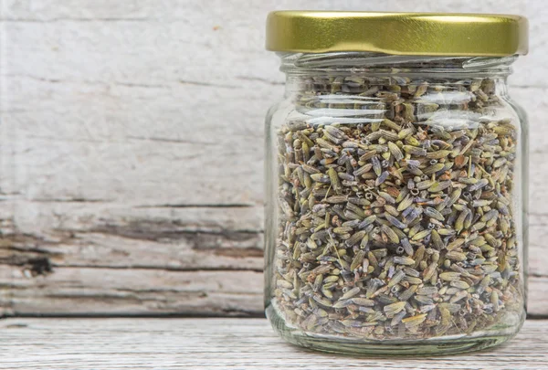 Kurutulmuş lavanta bitkisel çay