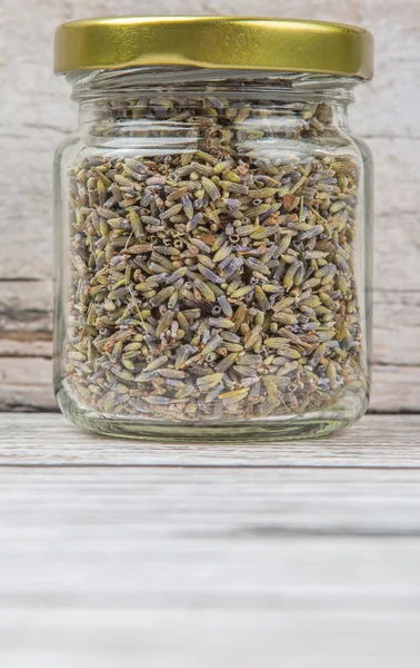 Kurutulmuş lavanta bitkisel çay