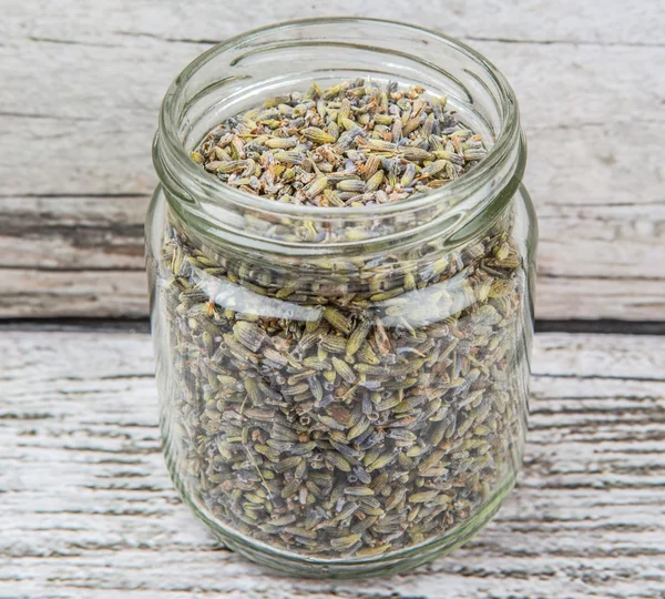 Kurutulmuş lavanta bitkisel çay