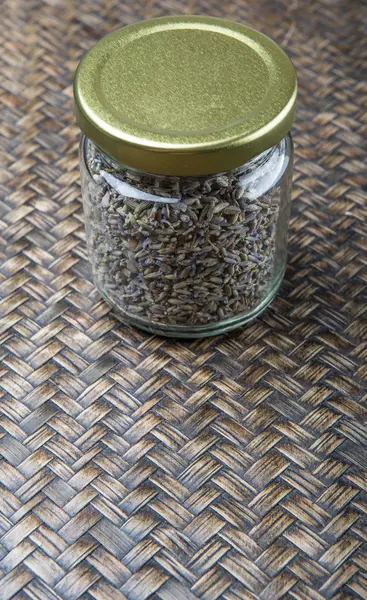 Kurutulmuş lavanta bitkisel çay