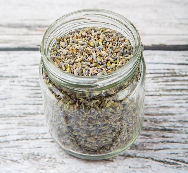 Kurutulmuş lavanta bitkisel çay