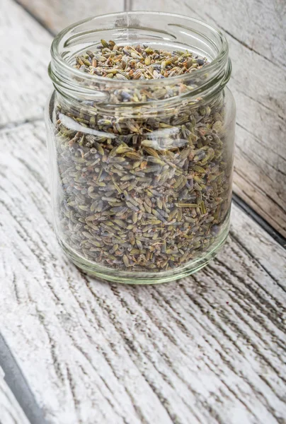 Kurutulmuş lavanta bitkisel çay