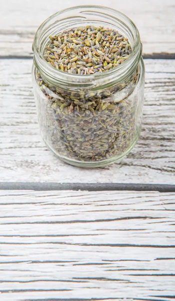 Kurutulmuş lavanta bitkisel çay