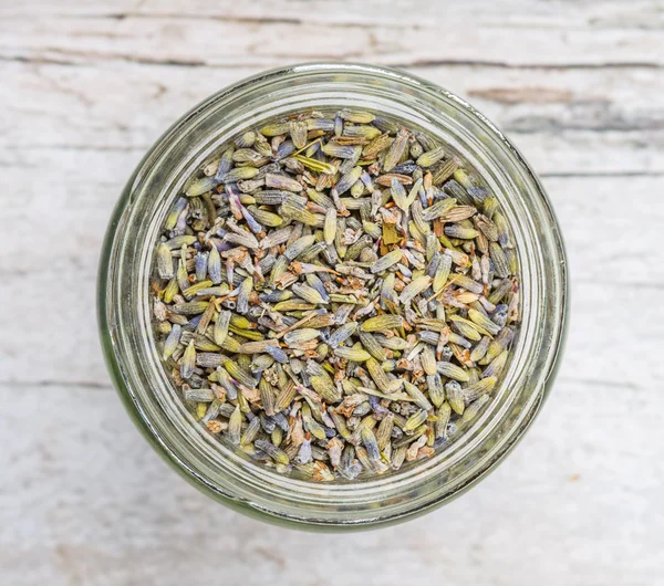 Kurutulmuş lavanta bitkisel çay