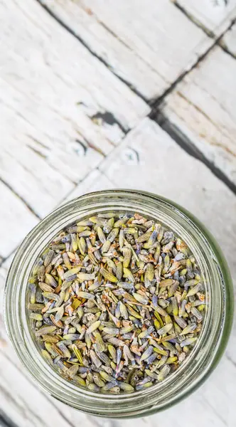 Kurutulmuş lavanta bitkisel çay