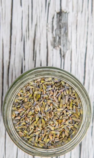 Kurutulmuş lavanta bitkisel çay