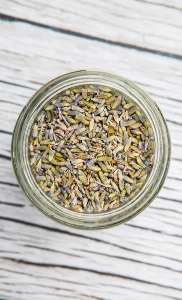 Kurutulmuş lavanta bitkisel çay