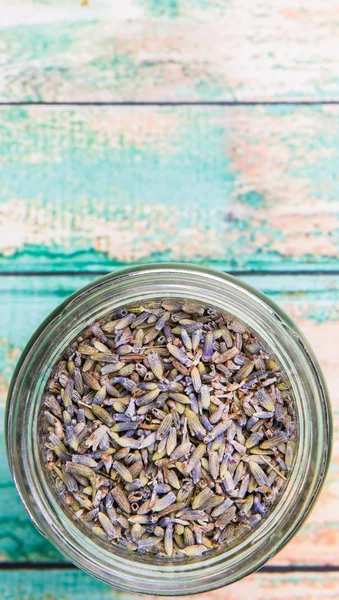 Kurutulmuş lavanta bitkisel çay