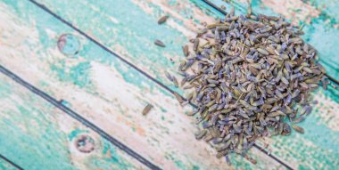 Kurutulmuş lavanta bitkisel çay