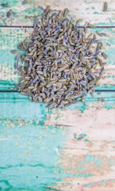 Kurutulmuş lavanta bitkisel çay