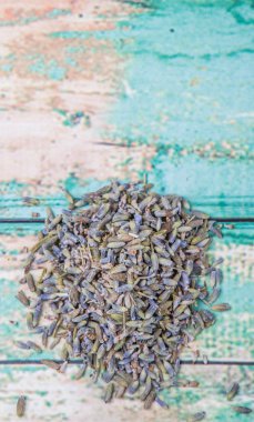 Kurutulmuş lavanta bitkisel çay