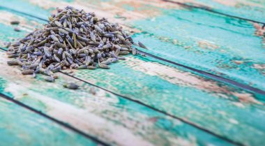 Kurutulmuş lavanta bitkisel çay