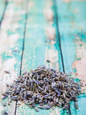 Kurutulmuş lavanta bitkisel çay