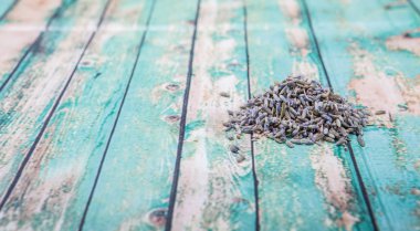 Kurutulmuş lavanta bitkisel çay