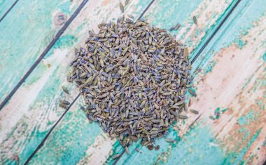 Kurutulmuş lavanta bitkisel çay