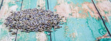 Kurutulmuş lavanta bitkisel çay