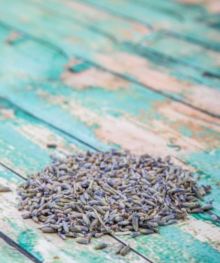 Kurutulmuş lavanta bitkisel çay