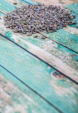 Kurutulmuş lavanta bitkisel çay