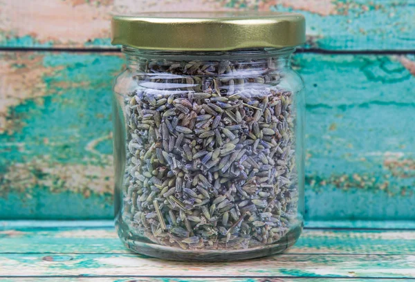 Kurutulmuş lavanta bitkisel çay