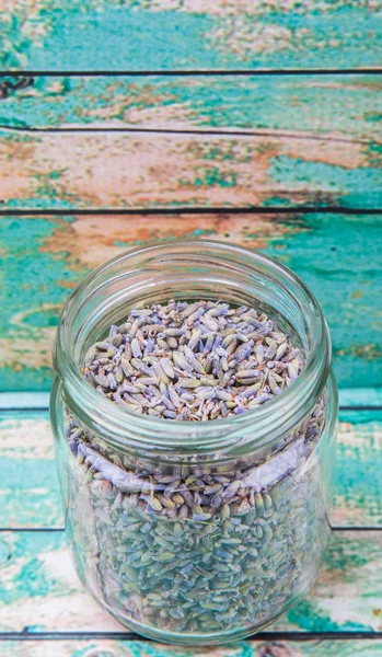 Kurutulmuş lavanta bitkisel çay