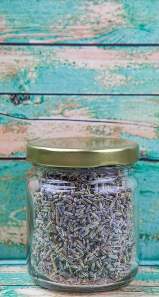 Kurutulmuş lavanta bitkisel çay