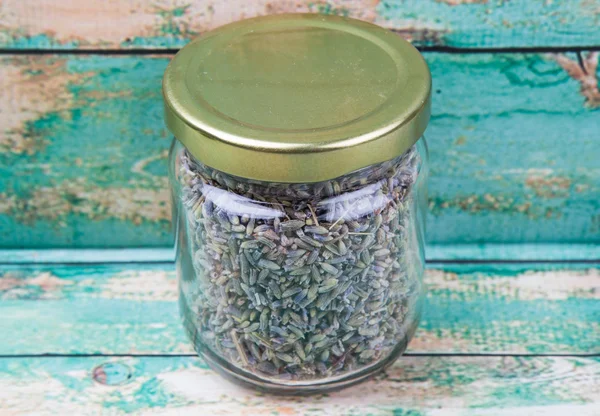 Kurutulmuş lavanta bitkisel çay