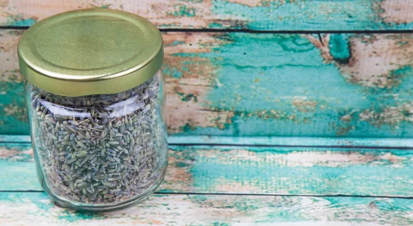 Kurutulmuş lavanta bitkisel çay