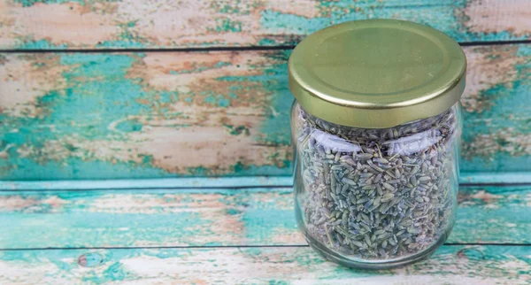 Kurutulmuş lavanta bitkisel çay