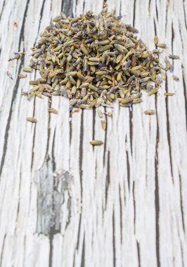 Kurutulmuş lavanta bitkisel çay