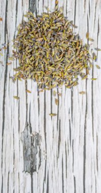 Kurutulmuş lavanta bitkisel çay