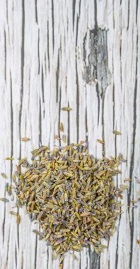 Kurutulmuş lavanta bitkisel çay