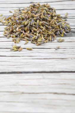 Kurutulmuş lavanta bitkisel çay