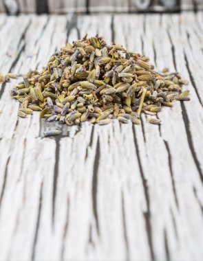 Kurutulmuş lavanta bitkisel çay