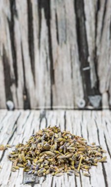 Kurutulmuş lavanta bitkisel çay