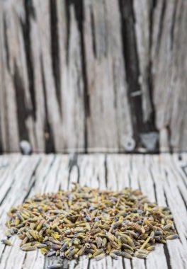 Kurutulmuş lavanta bitkisel çay