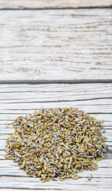 Kurutulmuş lavanta bitkisel çay