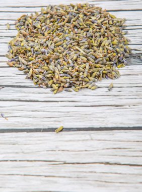 Kurutulmuş lavanta bitkisel çay