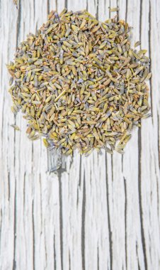 Kurutulmuş lavanta bitkisel çay