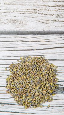 Kurutulmuş lavanta bitkisel çay