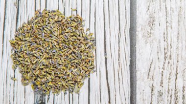 Kurutulmuş lavanta bitkisel çay