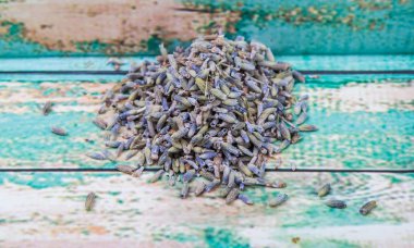 Kurutulmuş lavanta bitkisel çay