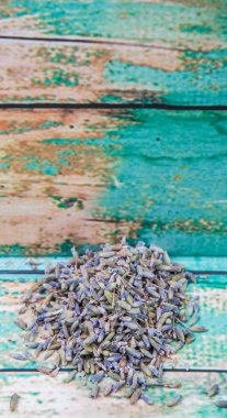 Kurutulmuş lavanta bitkisel çay