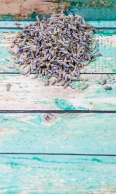 Kurutulmuş lavanta bitkisel çay