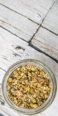 Kurutulmuş papatya bitkisel çay